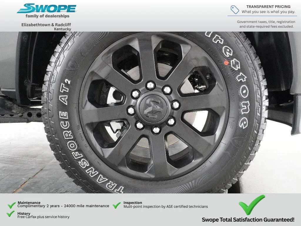 New 2026 Ceramic Gray Clear-Coat Exterior Paint RAM Laramie image 32