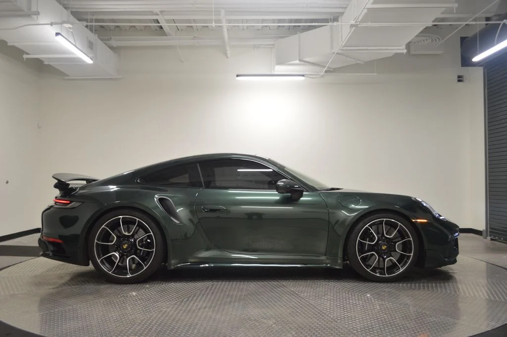 Used 2025 Gentian Blue Metallic Porsche Turbo S image 8
