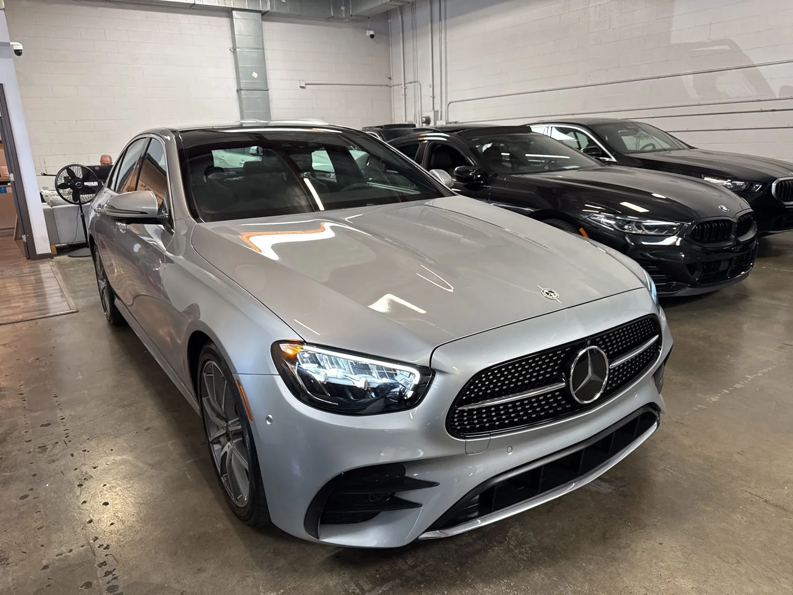 Used 2022 Silver Mercedes-Benz E 350 image 3