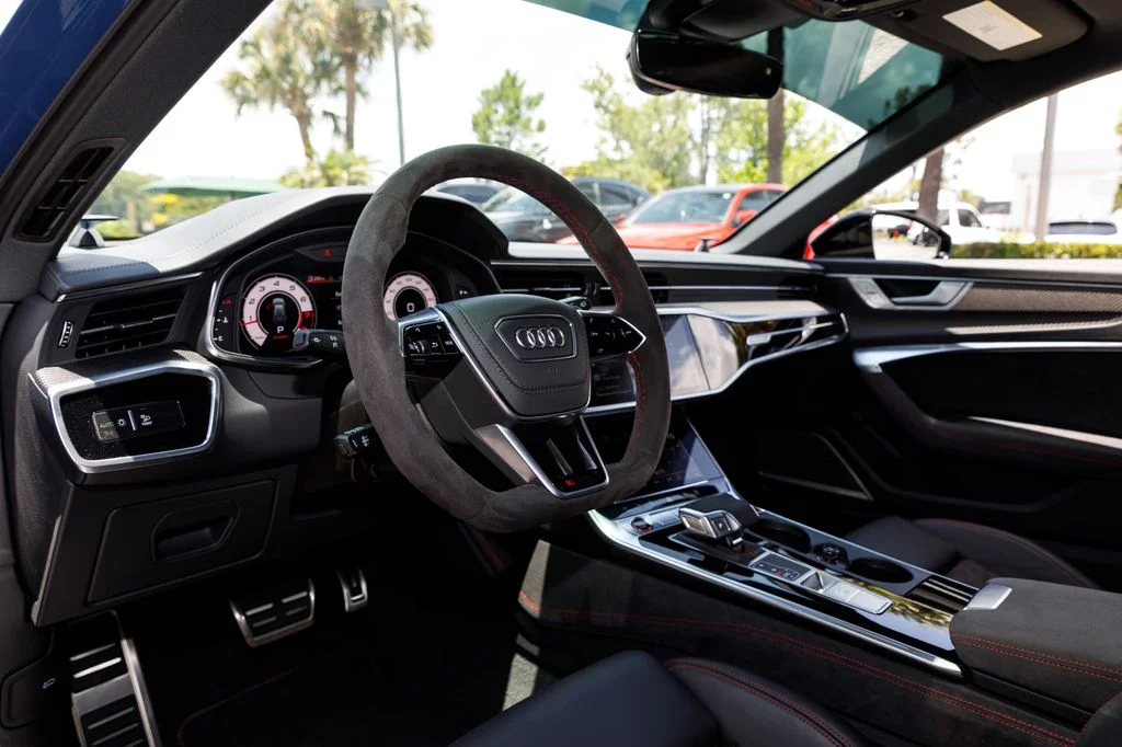Used 2025 Blue Audi 4.0T image 31