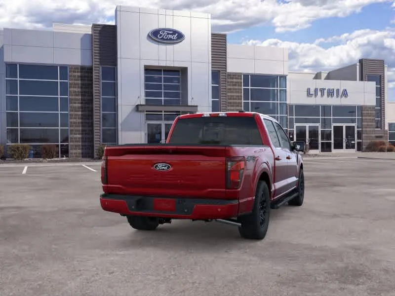 New 2026 Ruby Red Metallic Tinted Clearcoat Ford XLT image 8