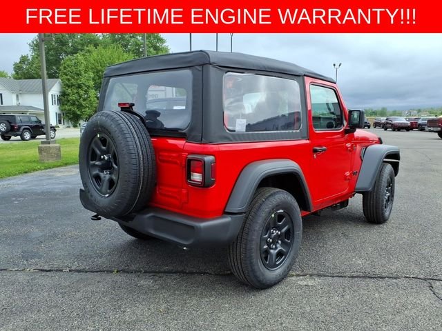 New 2026 Firecracker Red Clear-Coat Exterior Paint Jeep Sport image 7