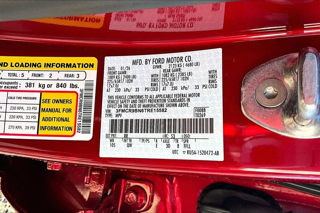 New 2026 Ruby Red Metallic Ford Big Bend® image 9
