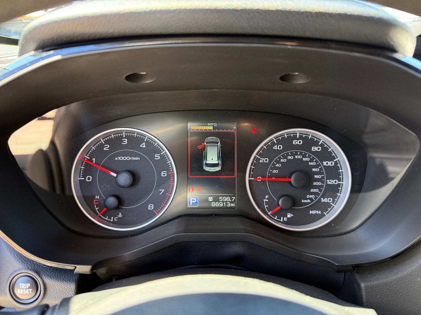 Used 2021 Crystal White Pearl Subaru Base image 11
