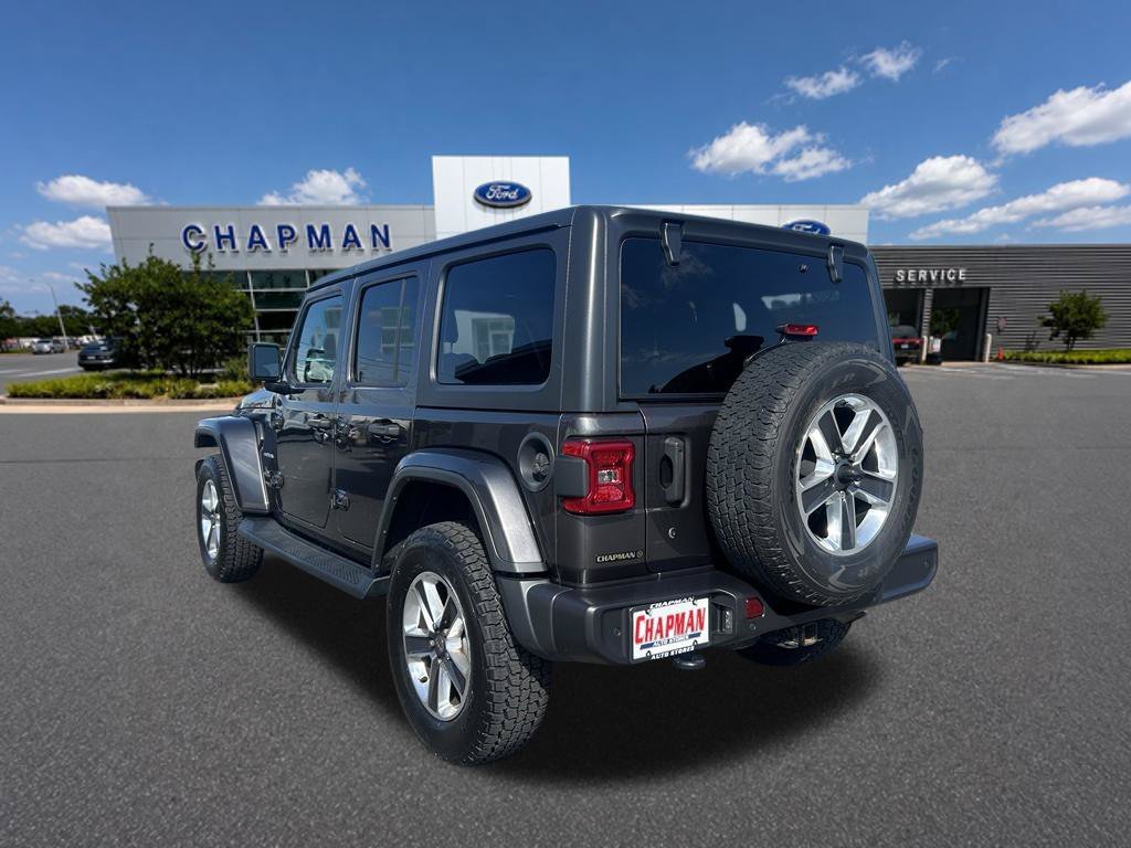Used 2018 Gray Jeep Unlimited Sahara image 4