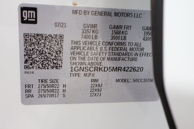 Used 2021 SUMMIT WHITE Chevrolet RST image 34