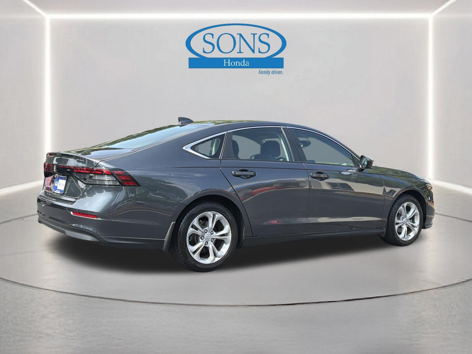 Used 2023 Meteorite Gray Metallic Honda LX image 21
