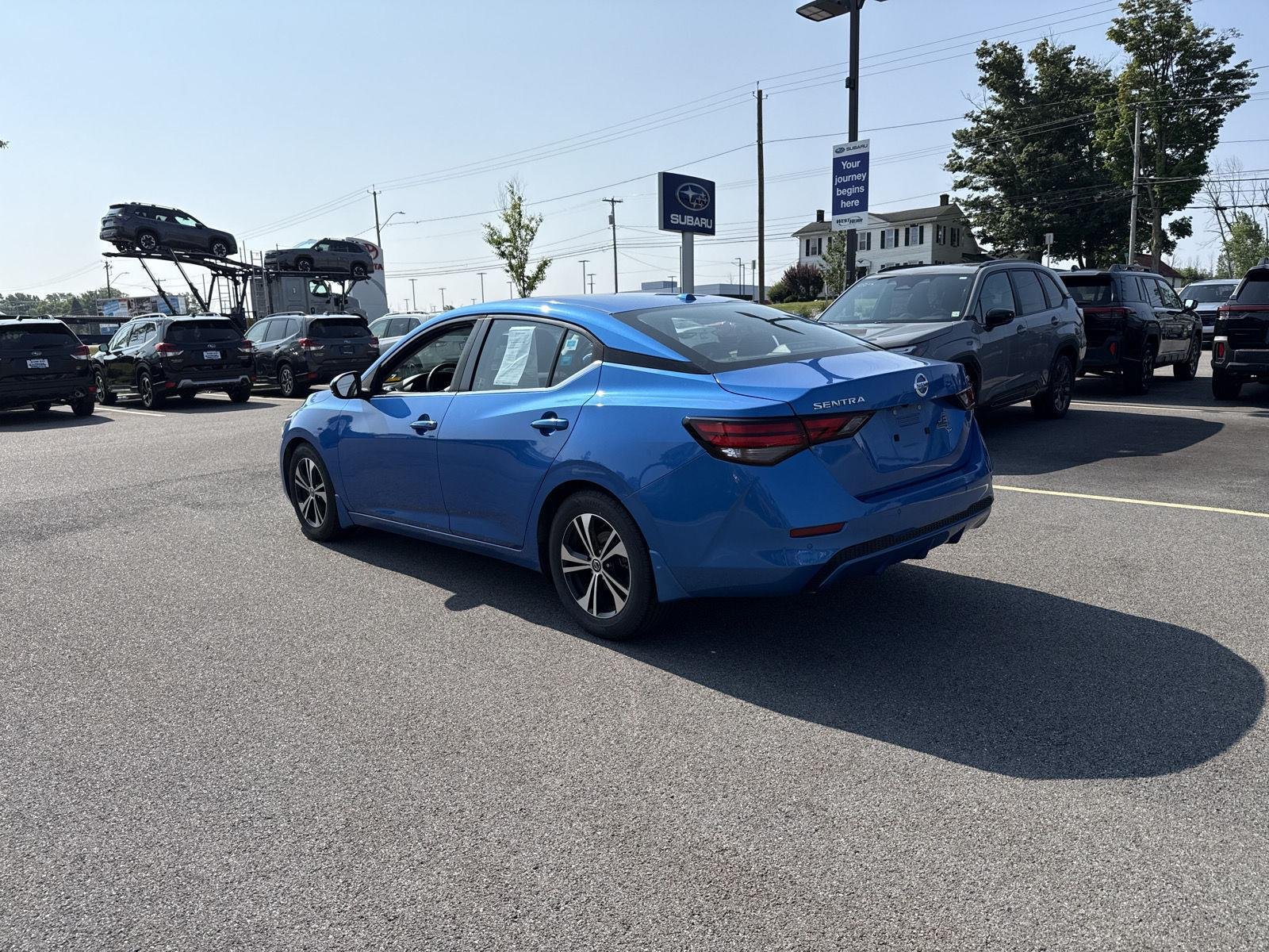 Used 2020 Electric Blue Metallic Nissan SV image 5