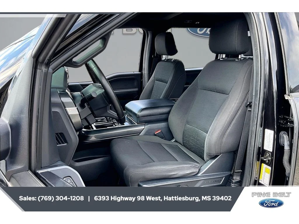 Certified Used 2023 Agate Black Metallic Ford XLT image 19