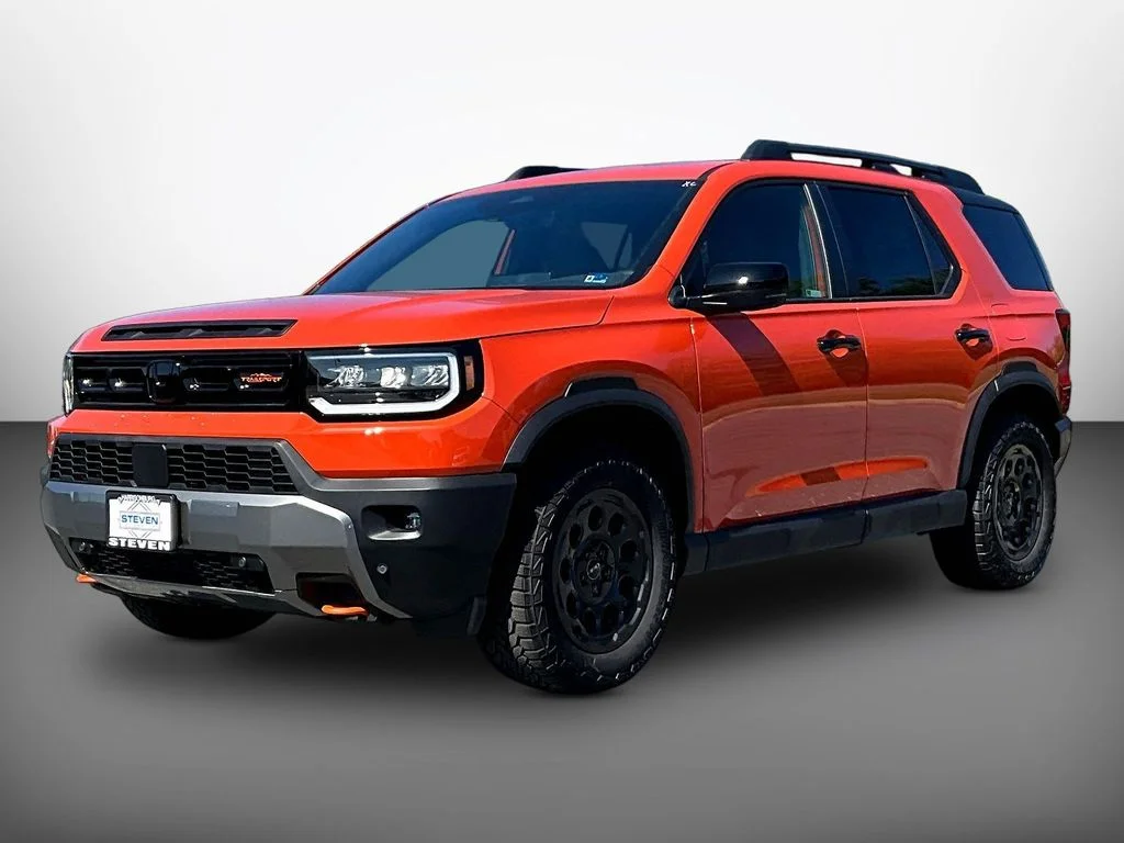New 2026 Sunset Orange Honda TrailSport Blackout image 3