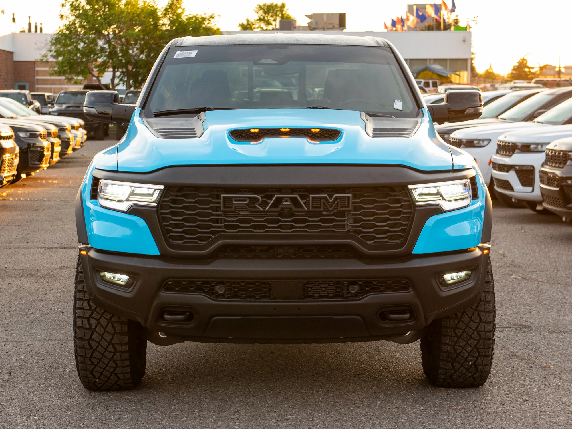 Used 2026 Black RAM RHO* Crew Cab 4x4, 540 HORSEPOWER, Custom Wrap, 35 Inch Tires image 12