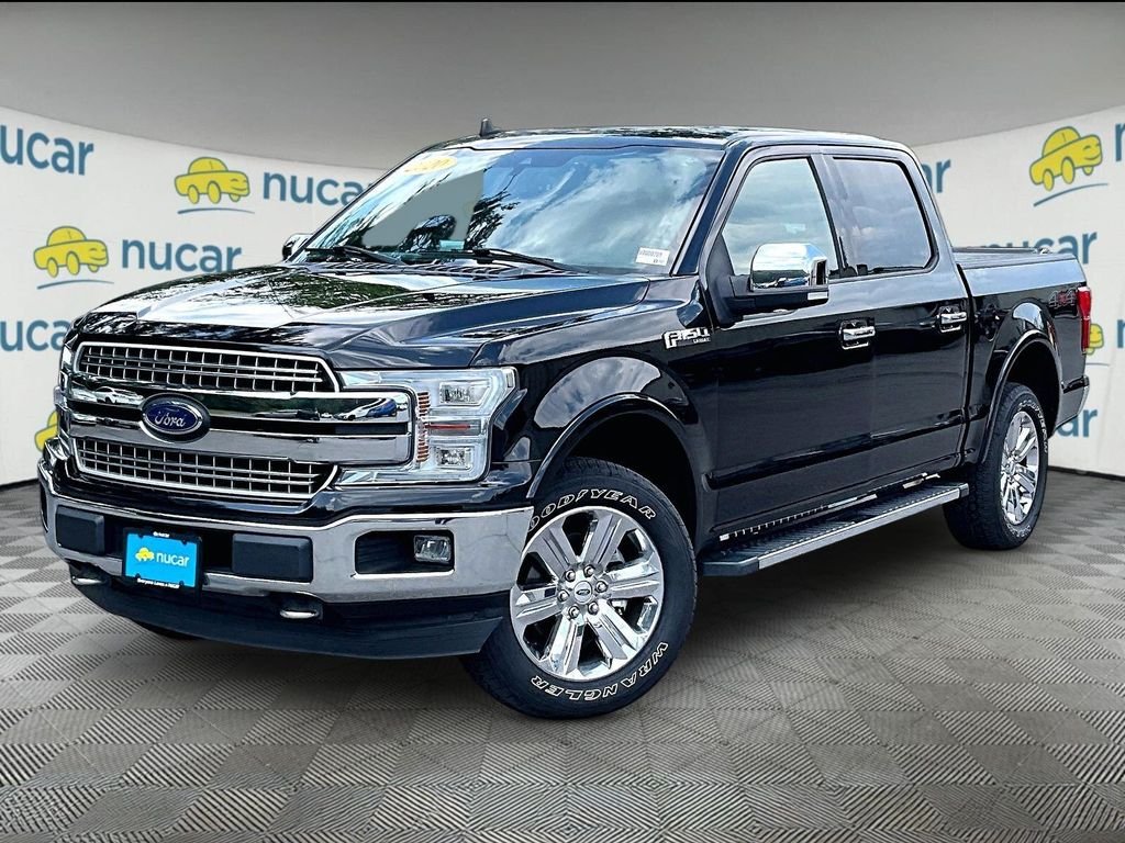 Used 2020 Black Metallic Ford Lariat image 3