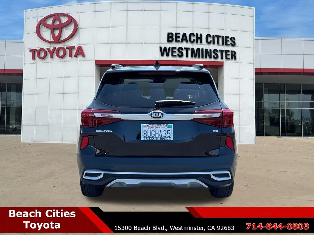 Used 2021 Black Kia EX image 10