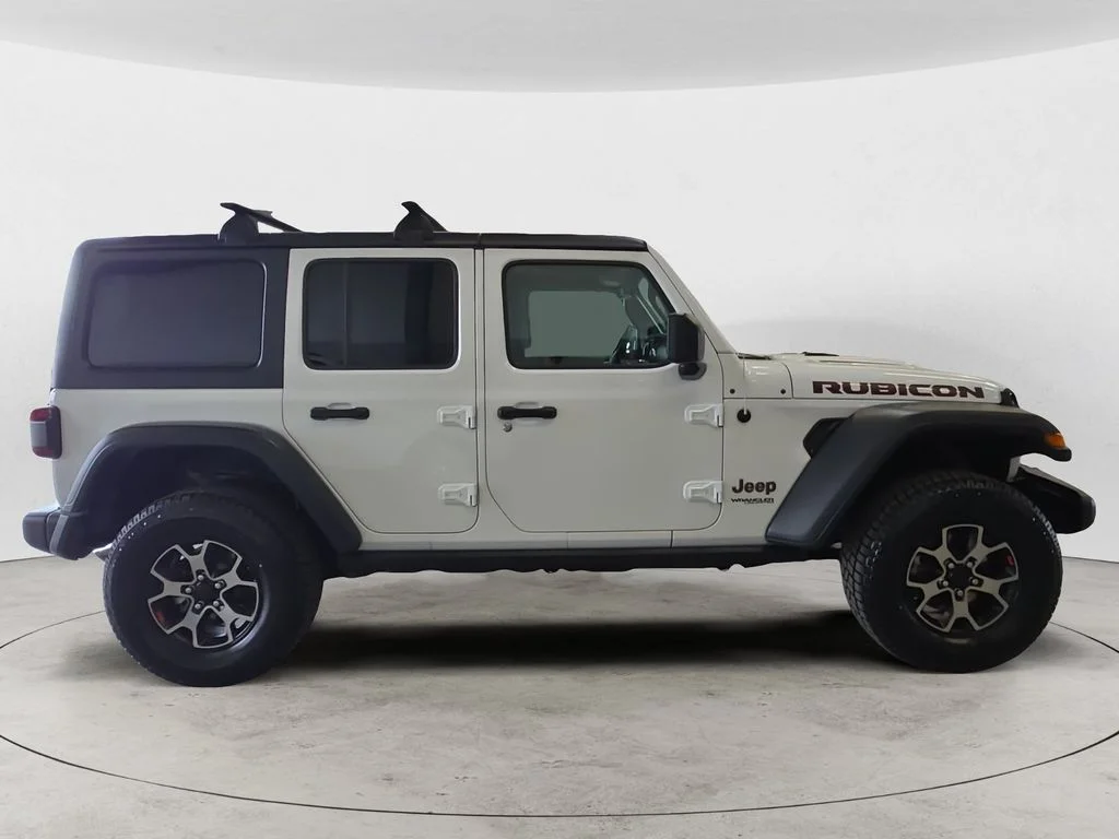 Used 2019 White Jeep Unlimited Rubicon image 4