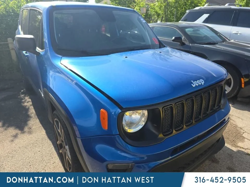 Used 2020 Blue Jeep Sport image 5