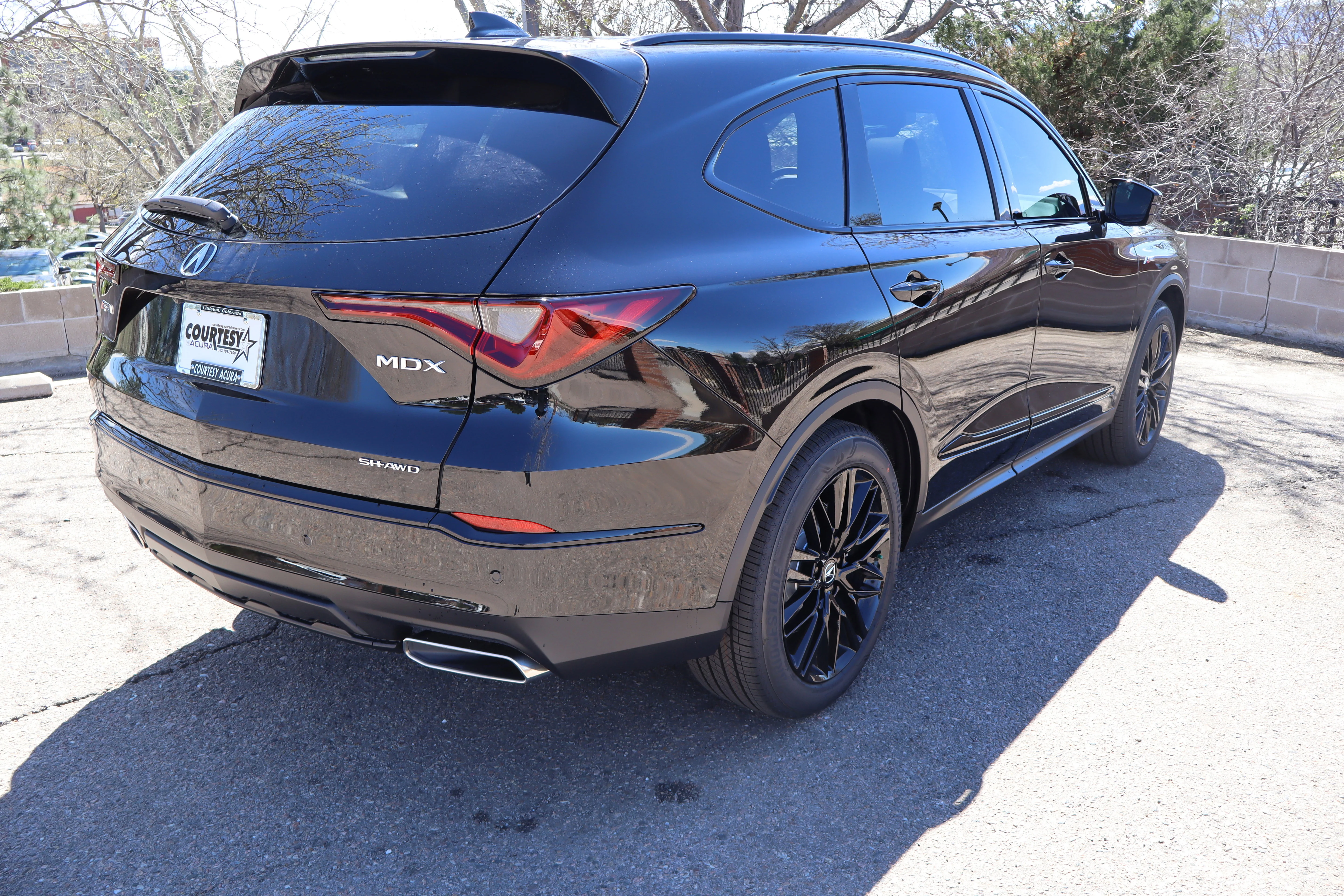 New 2026 Majestic Black Pearl Acura w/A-Spec Advance Package image 7