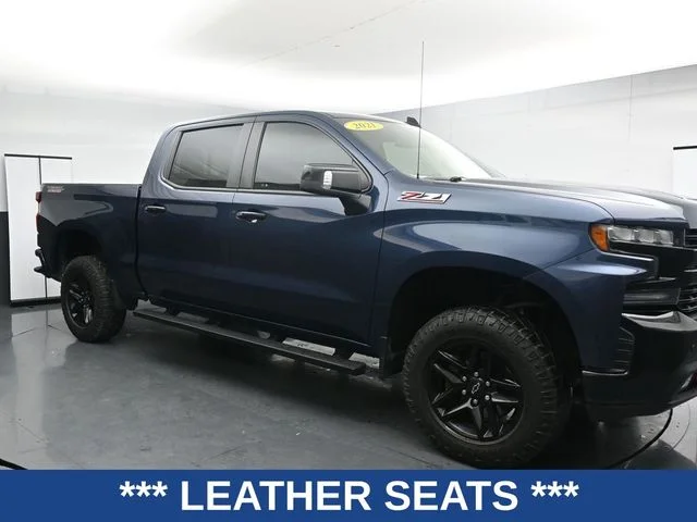 Used 2021 Blue Chevrolet LT Trail Boss image 1