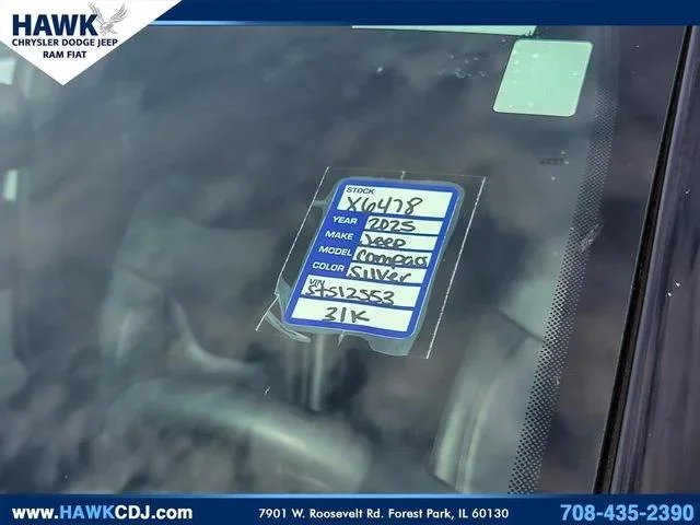 Certified Used 2025 Silver Jeep Limited image 16