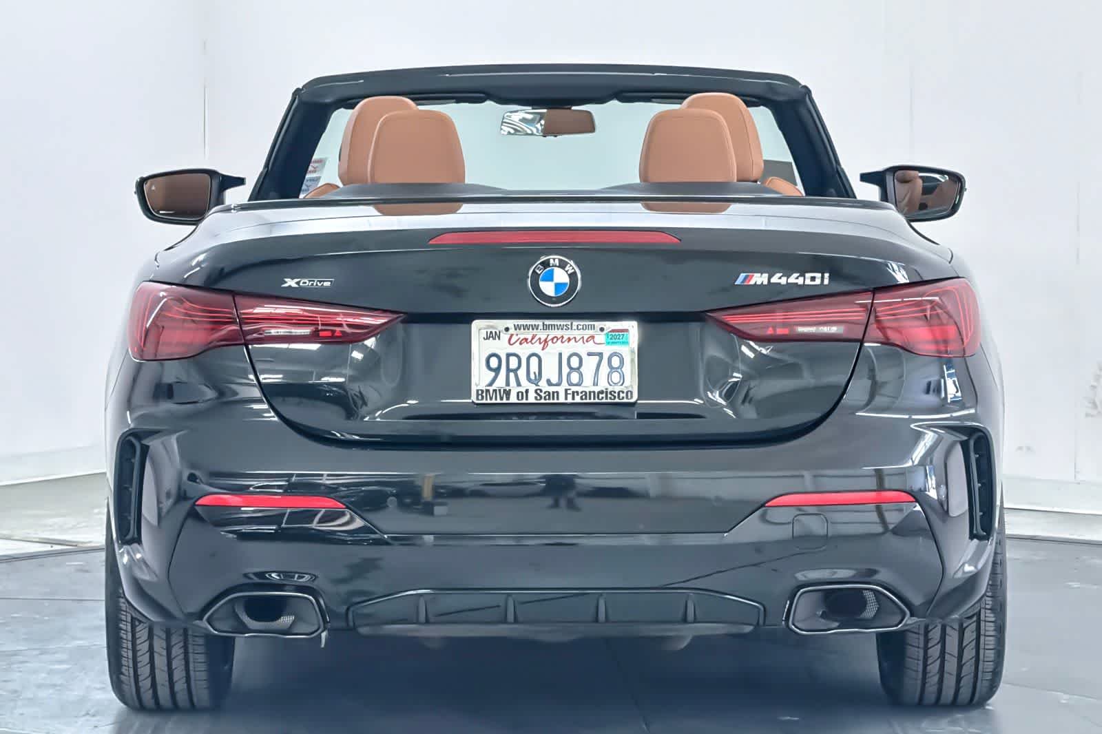 Used 2025 Black Sapphire Metallic BMW M440i xDrive image 7