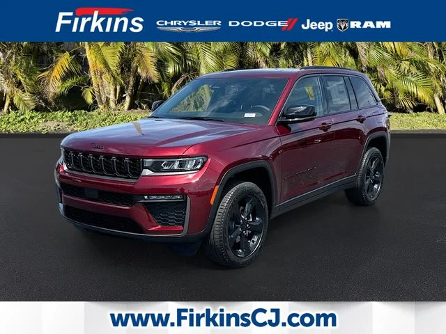 New 2026 Velvet Red Pearlcoat Jeep Limited image 1