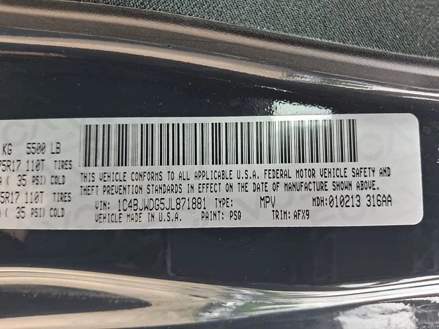 Used 2018 Black Jeep Unlimited Sport image 27