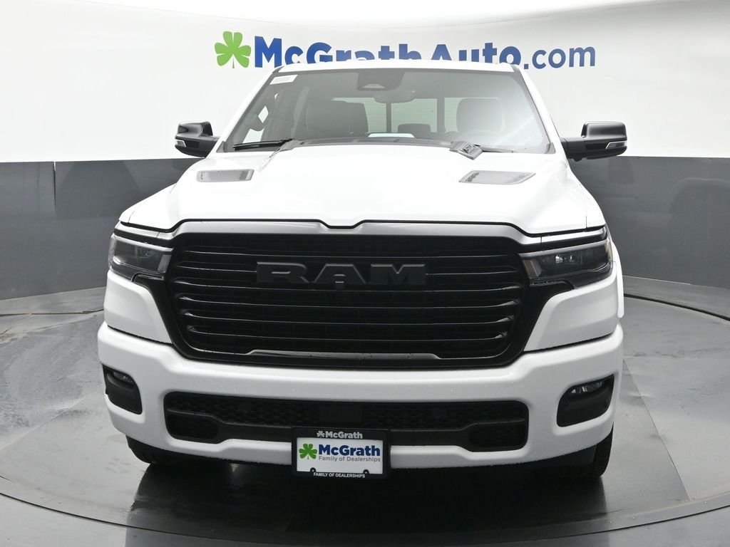 New 2026 Bright White Clear-Coat Exterior Paint RAM Laramie image 6