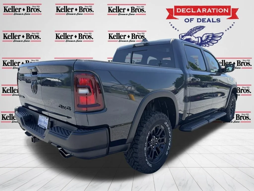 New 2026 Forged Blue Metallic Exterior Paint RAM Rebel image 7