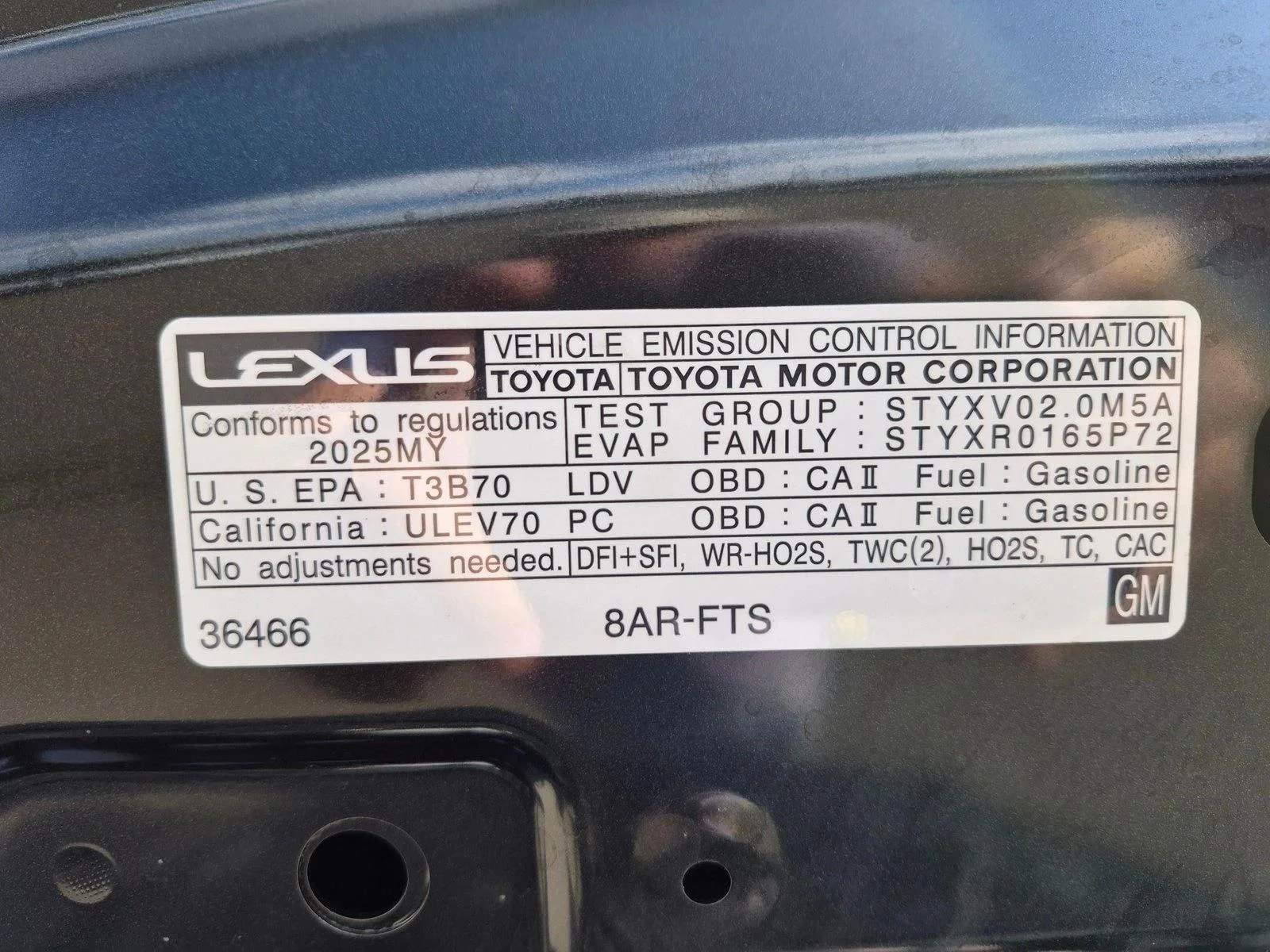 Certified Used 2025 Caviar Lexus F SPORT DESIGN image 22