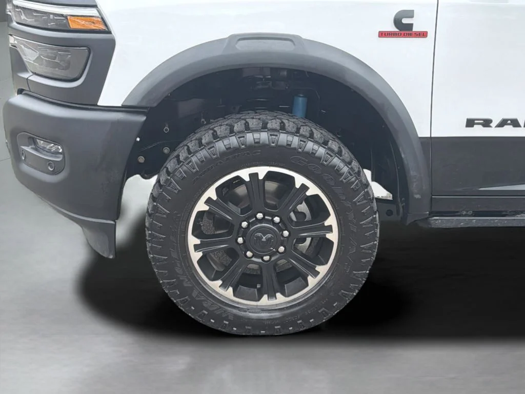 Used 2025 Bright White Clearcoat Ram Rebel image 28