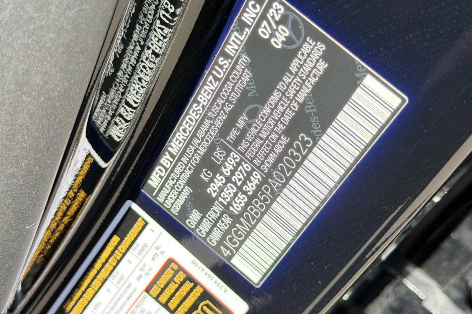 Certified Used 2023 Black Mercedes-Benz 350+ SUV image 40