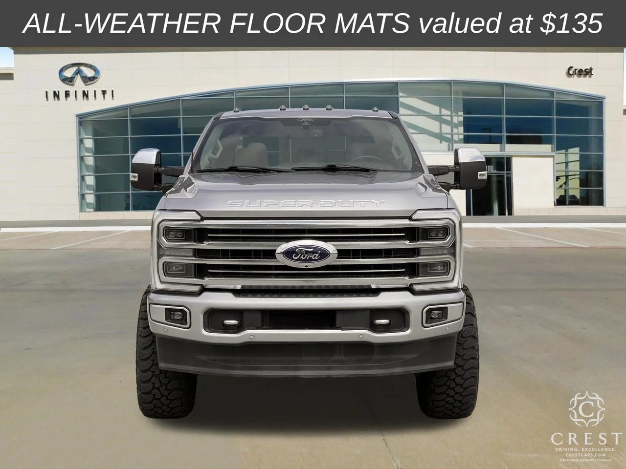 Used 2024 Iconic Silver Ford  image 8