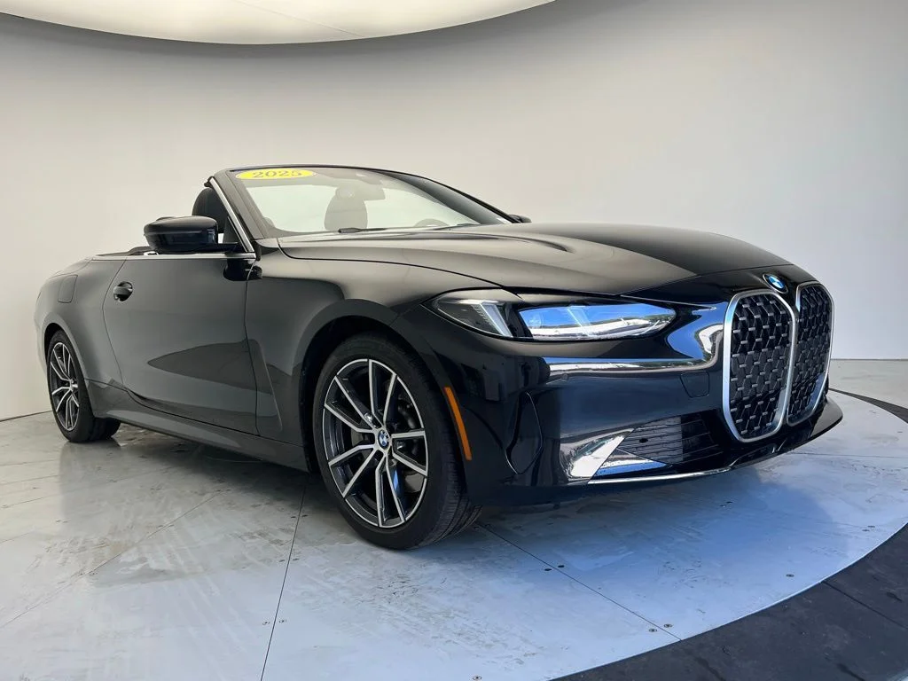 Certified Used 2025 Black Sapphire Metallic BMW 430i image 3
