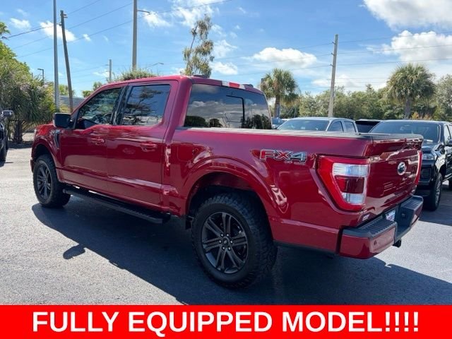 Used 2022 Red Ford Lariat image 4