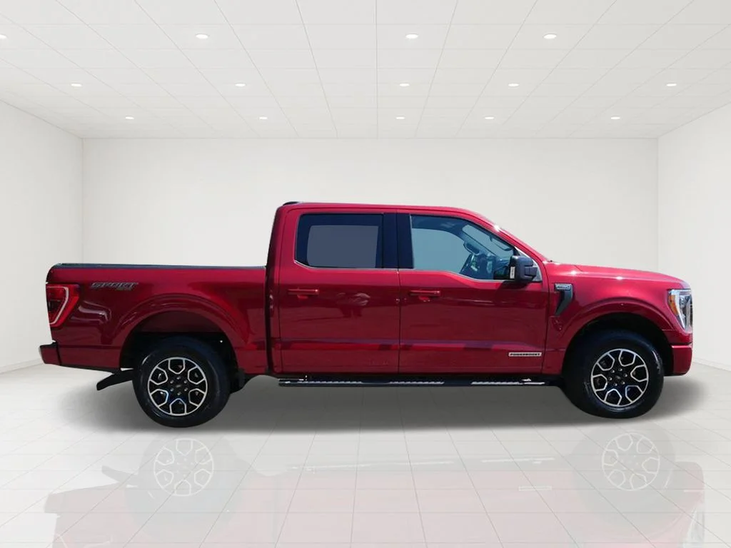 Certified Used 2021 Red Ford XLT image 2