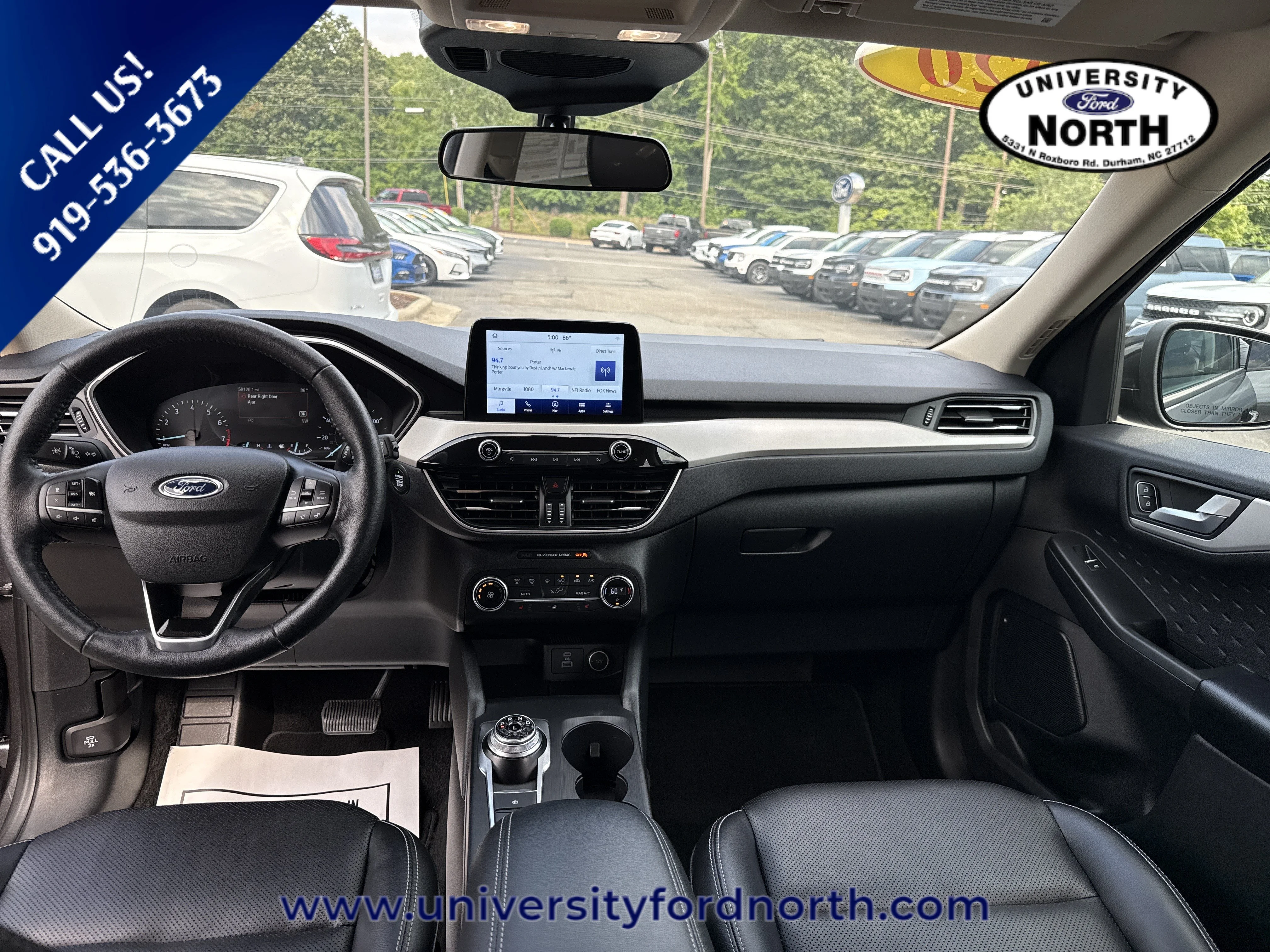 Used 2020 Magnetic Metallic Ford SEL image 41