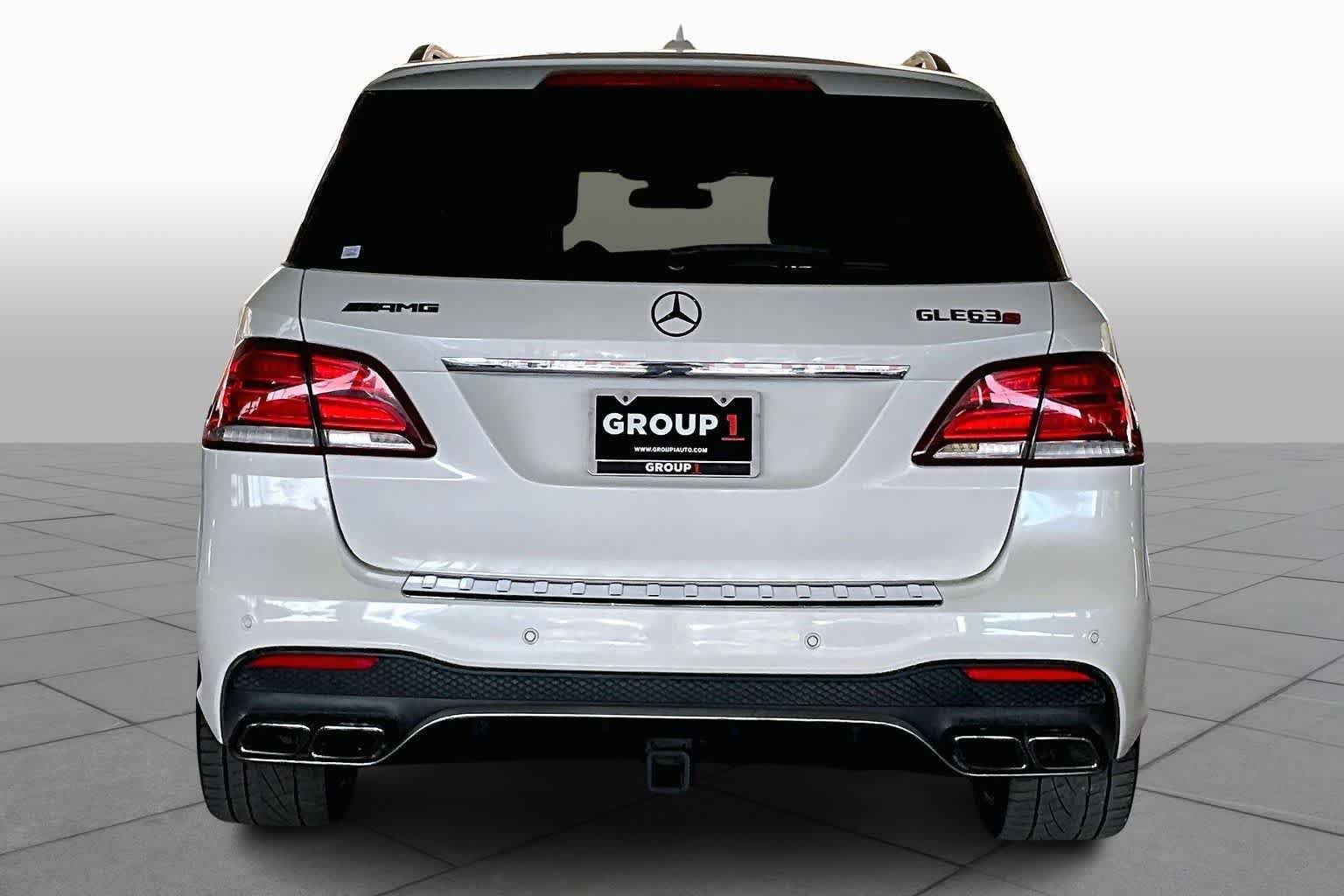 Used 2016 designo Diamond White Metallic Mercedes-Benz AMG® GLE 63 S-Model image 4