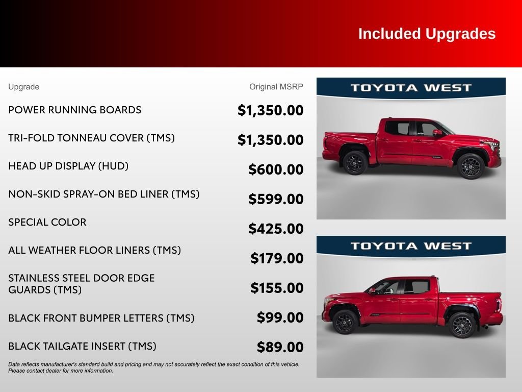 Used 2024 Red Toyota Platinum image 38