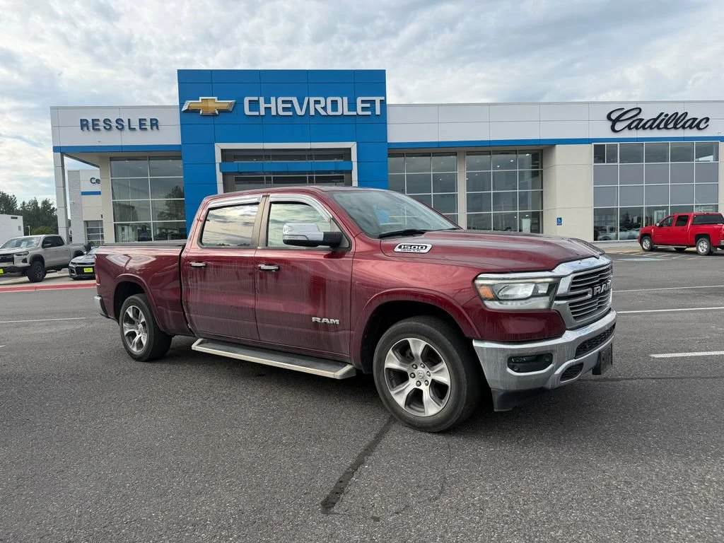 Used 2020 Maroon Ram Laramie image 1