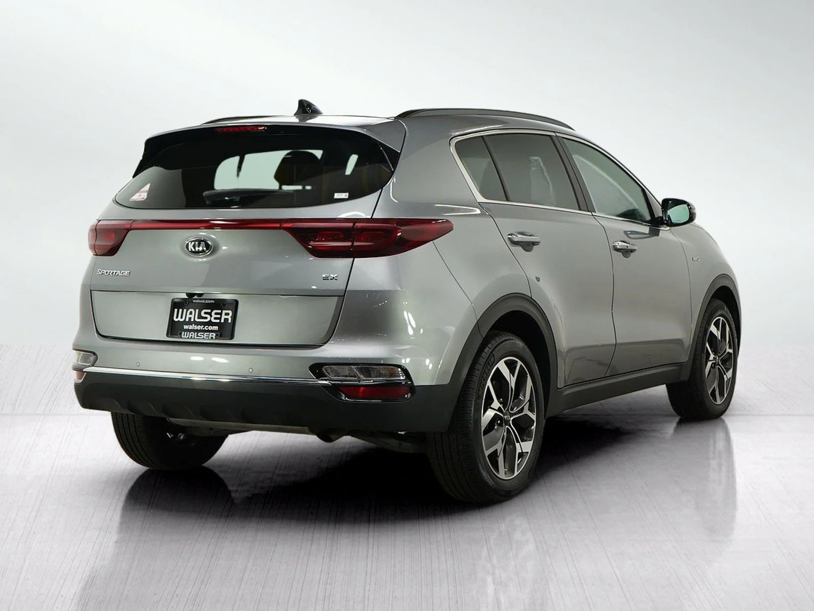 Used 2022 Steel Gray Kia EX AWD Technology Package image 6