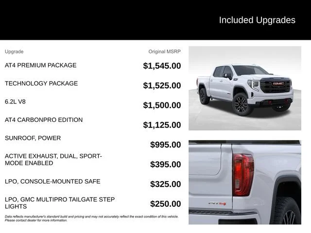 New 2026 Summit White GMC AT4 image 6