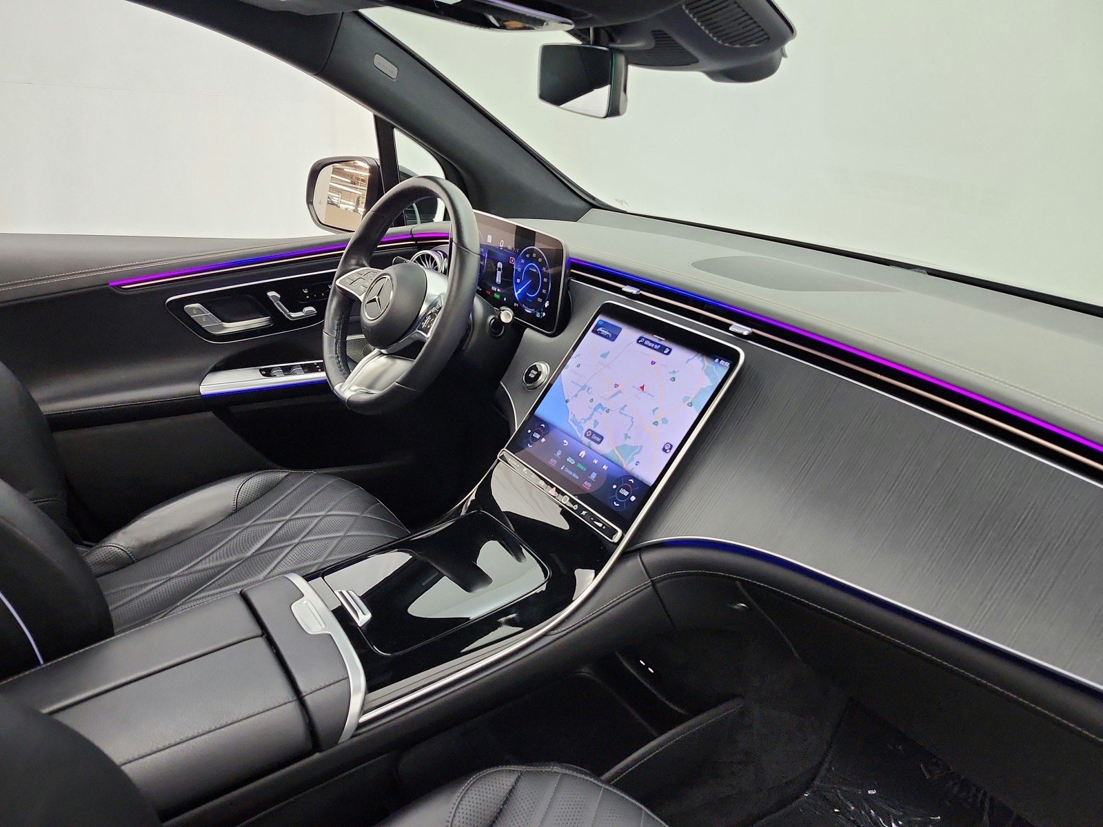 Used 2023 Obsidian Black Metallic Mercedes-Benz EQE 500 image 18