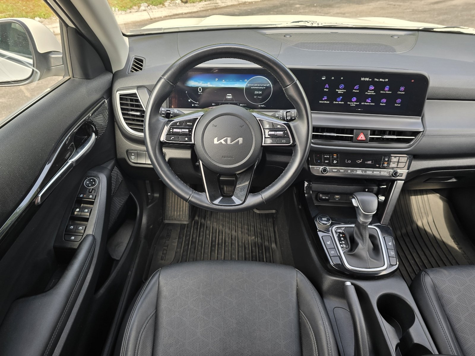 Used 2024 White Kia EX image 13