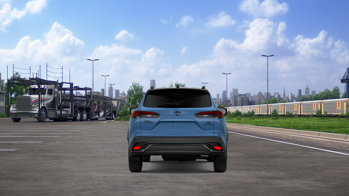 New 2026 Cavalry Blue Toyota Hybrid XSE image 8
