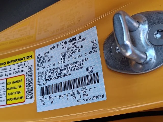 Certified Used 2023 Cyber Orange Metallic Tricoat Ford Outer Banks image 29