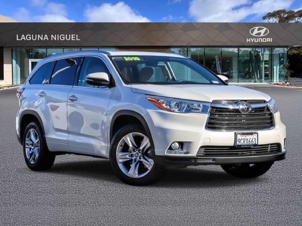 2016 Toyota Highlander Limited Platinum