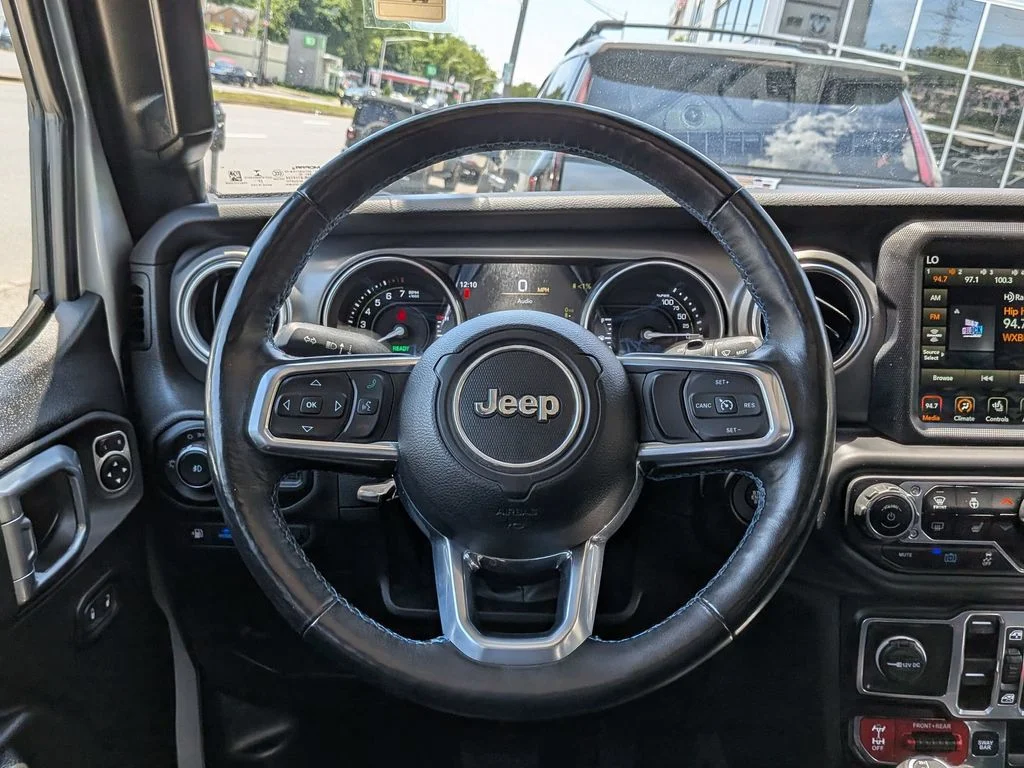Used 2023 Silver Jeep Rubicon 4xe image 12