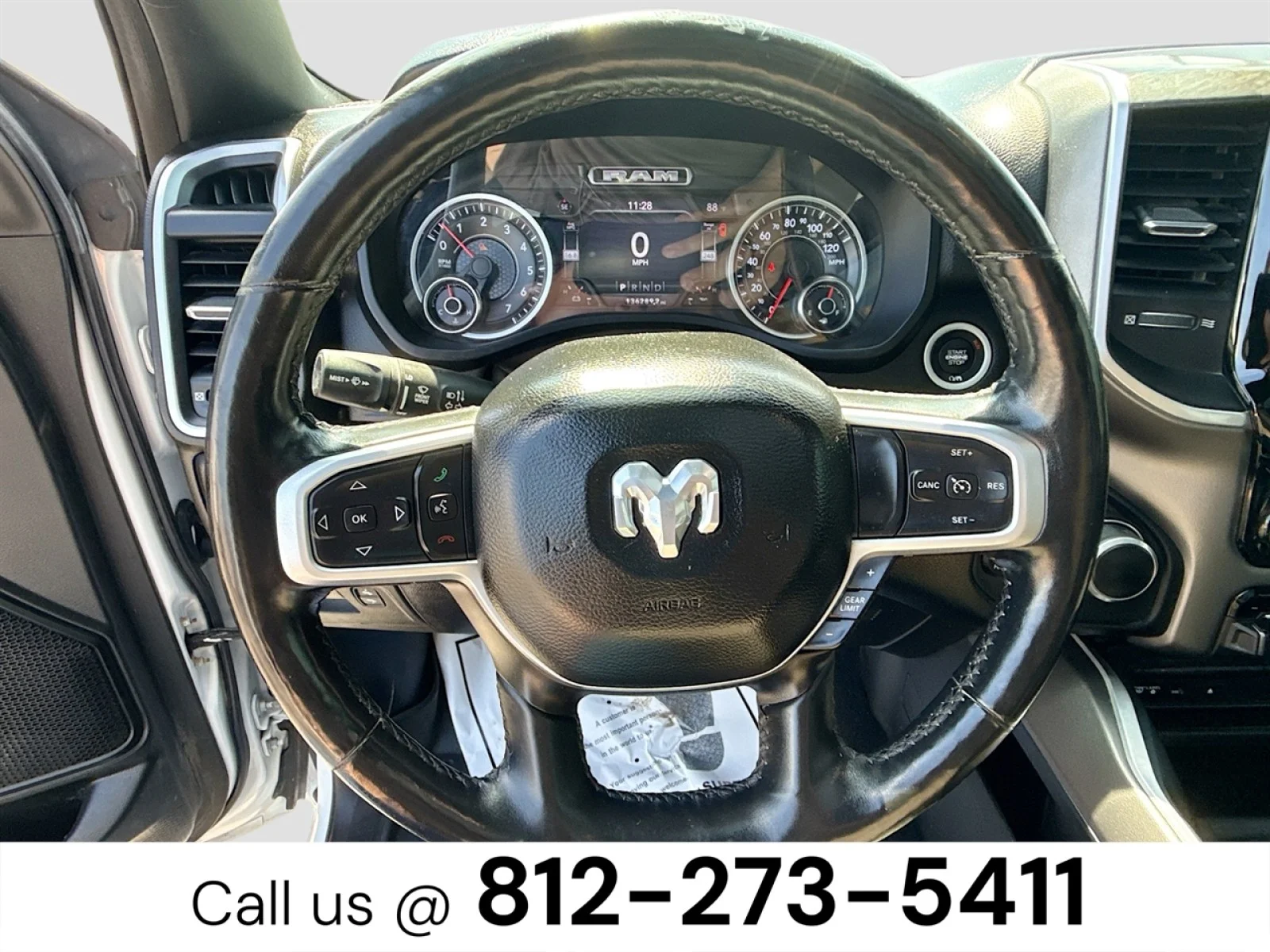 Used 2019 White Ram Big Horn/Lone Star image 11