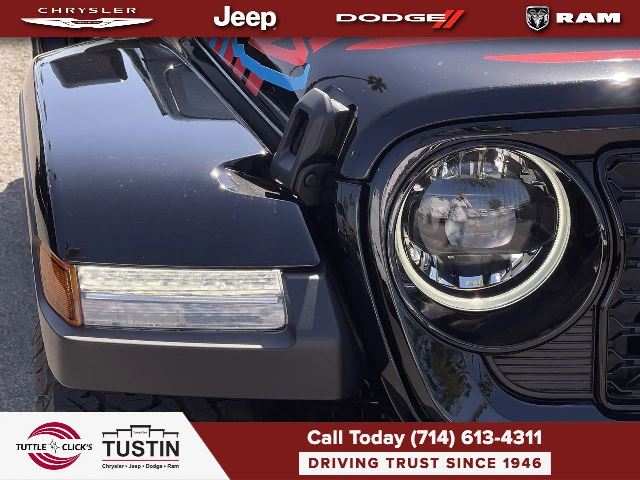 New 2026 Black Clear-Coat Exterior Paint Jeep Rewind image 13