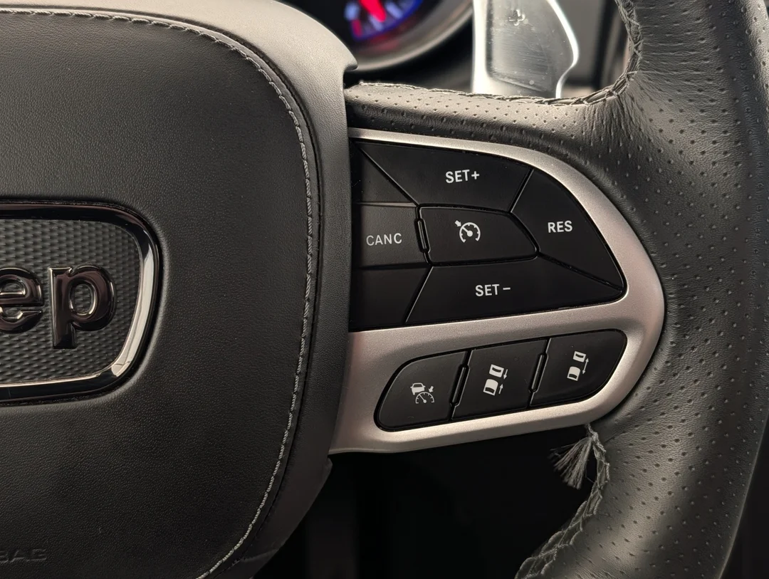 Certified Used 2021 Black Jeep Trackhawk - - 4x4 - Signature Leather Wrap Pkg - SRT Audio Pkg - Command View Sunroof & More! image 19