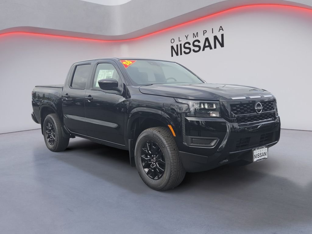 New 2026 Super Black Nissan Crew Cab SV image 7